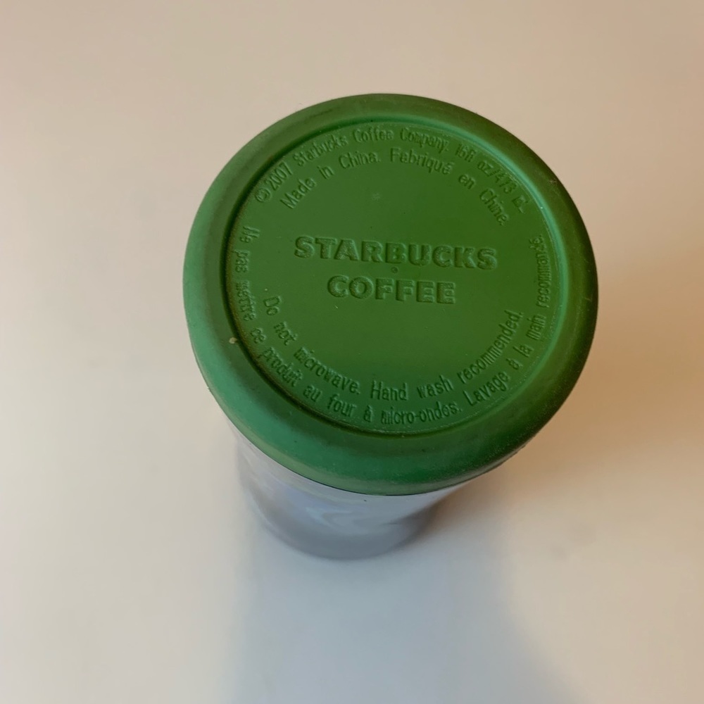 Starbucks Travel Tumbler Mug Coffee Cup 2007 print - Picture 5 of 7